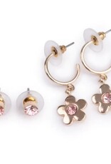 Great Pretenders Boutique Chic Bejewelled Blooms Earrings, 2 Pr