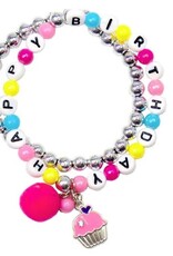 Great Pretenders Happy Birthday Bracelet Set, 2pc