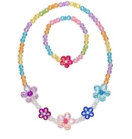 Great Pretenders Blooming Beads Necklace & Bracelet Set, 2pc