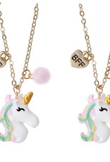 Great Pretenders Unicorn BFF Share and Tear Necklace Set, 2pc