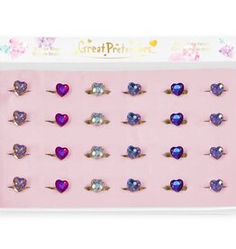Great Pretenders Gem Of My Heart Spinner Rings Asst.