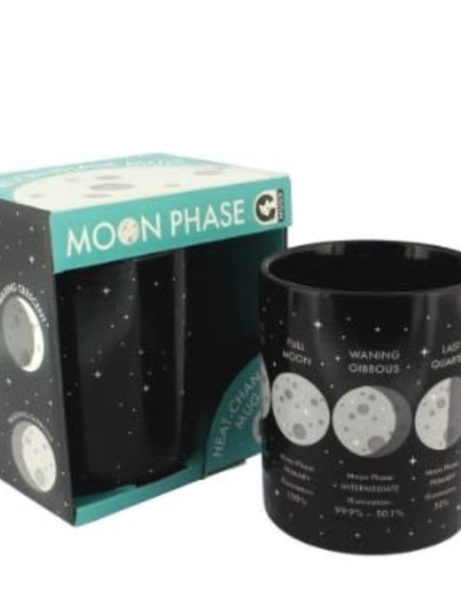 Ginger Fox Moon Phase Heat-Change Mug