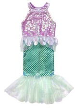 Great Pretenders Misty Mermaid Dress, Pink/Blue, Size 5-6
