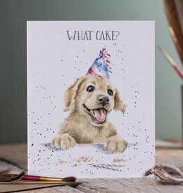 Wrendale Design CARD-WHAT CAKE? SINGLE