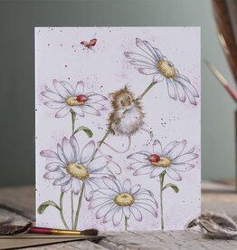 Wrendale Design CARD-OOPS A DAISY SINGLE