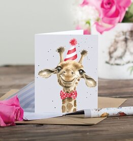Wrendale Design CARD-HERE FOR THE CAKE GIFT ENCLOSURE