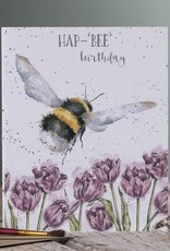 Wrendale Design CARD-HAP-BEE BIRTHDAY SINGLE