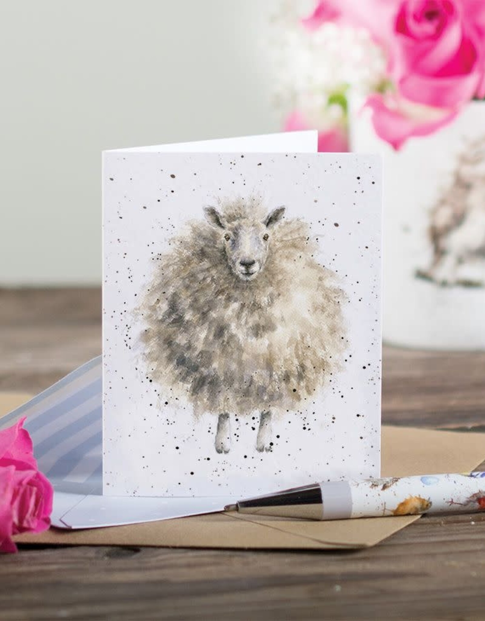 Wrendale Design CARD-THE WOOLLY JUMPER GIFT ENCLOSURE