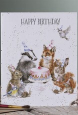 Wrendale Design CARD-WOODLAND PARTY SINGLE