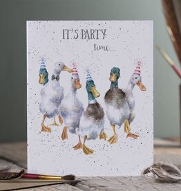 Wrendale Design CARD-PARTY TIME SINGLE