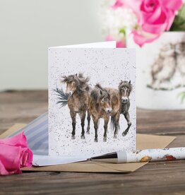 Wrendale Design CARD-THREE AMIGOS GIFT ENCLOSURE