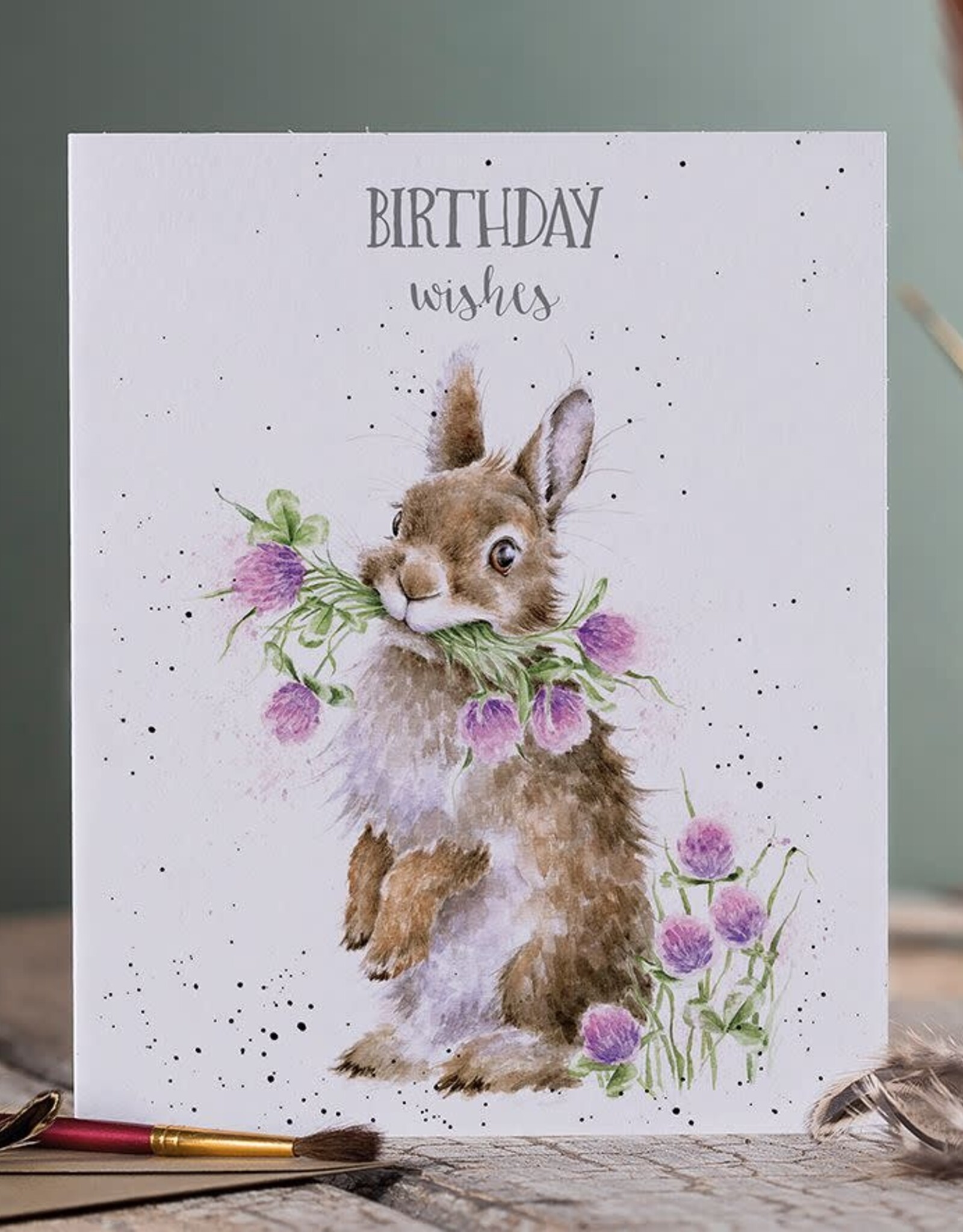 Wrendale Design CARD-BIRTHDAY WISHES SINGLE