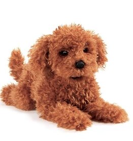 FOLKMANIS Toy Poodle Puppy Puppet