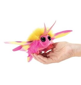FOLKMANIS Mini Rosy  Maple Moth Finger Puppet