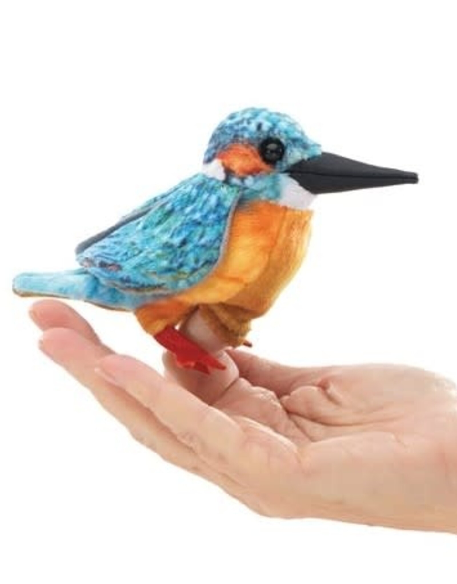 FOLKMANIS Mini Common Kingfisher Puppet