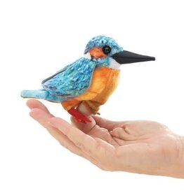 FOLKMANIS Mini Common Kingfisher Puppet