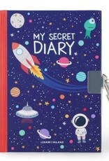 Legami LEGAMI SECRET DIARY WITH PADLOCK - SPACE