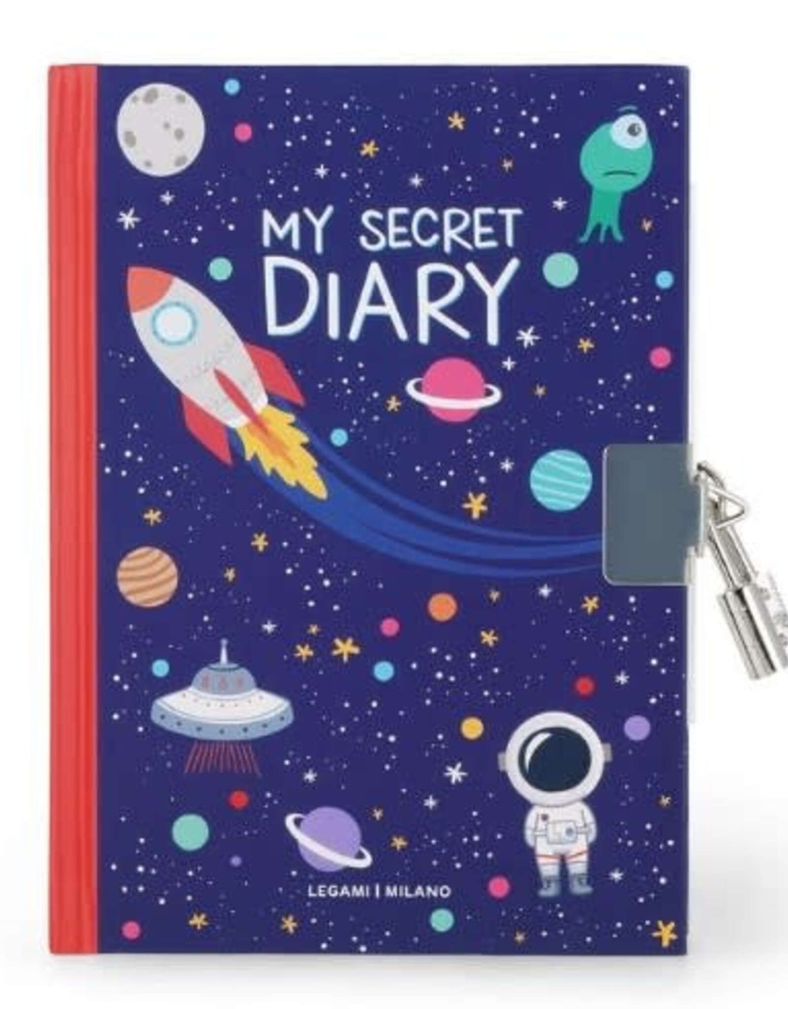 Legami LEGAMI SECRET DIARY WITH PADLOCK - SPACE