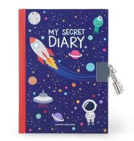 Legami LEGAMI SECRET DIARY WITH PADLOCK - SPACE