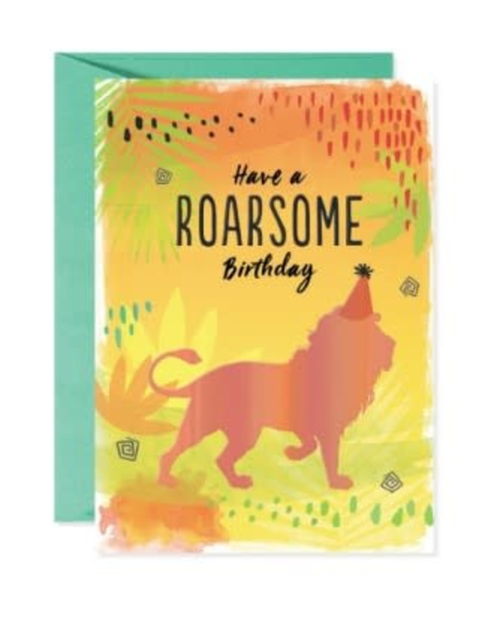 Design Design ROARSOME CARD-Birthday