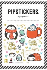 Pipsticks STICKER/Sleepy Penguins