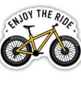 Stickers NW ENJOY THE RIDE FAT TIRE BIKE - STICKER