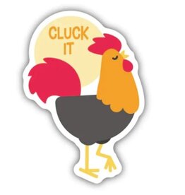 Stickers NW CLUCK IT ROOSTER  STICKER