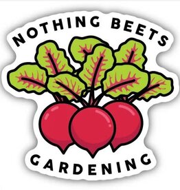 Stickers NW NOTHING BEETS GARDENING  STICKER