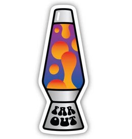 Stickers NW FAR OUT LAVA LAMP - STICKER