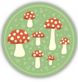Stickers NW MUSHROOM CIRCLE  STICKER