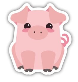 Stickers NW SMALL PIG | STICKER