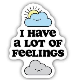 Stickers NW I HAVE A LOT OF FEELINGS CLOUDS | STICKER