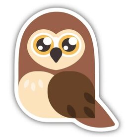 Stickers NW CARTOONY OWL - STICKER