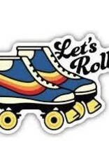 Stickers NW LET'S ROLL SKATES  STICKER