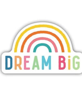 Stickers NW DREAM BIG RAINBOW  STICKER
