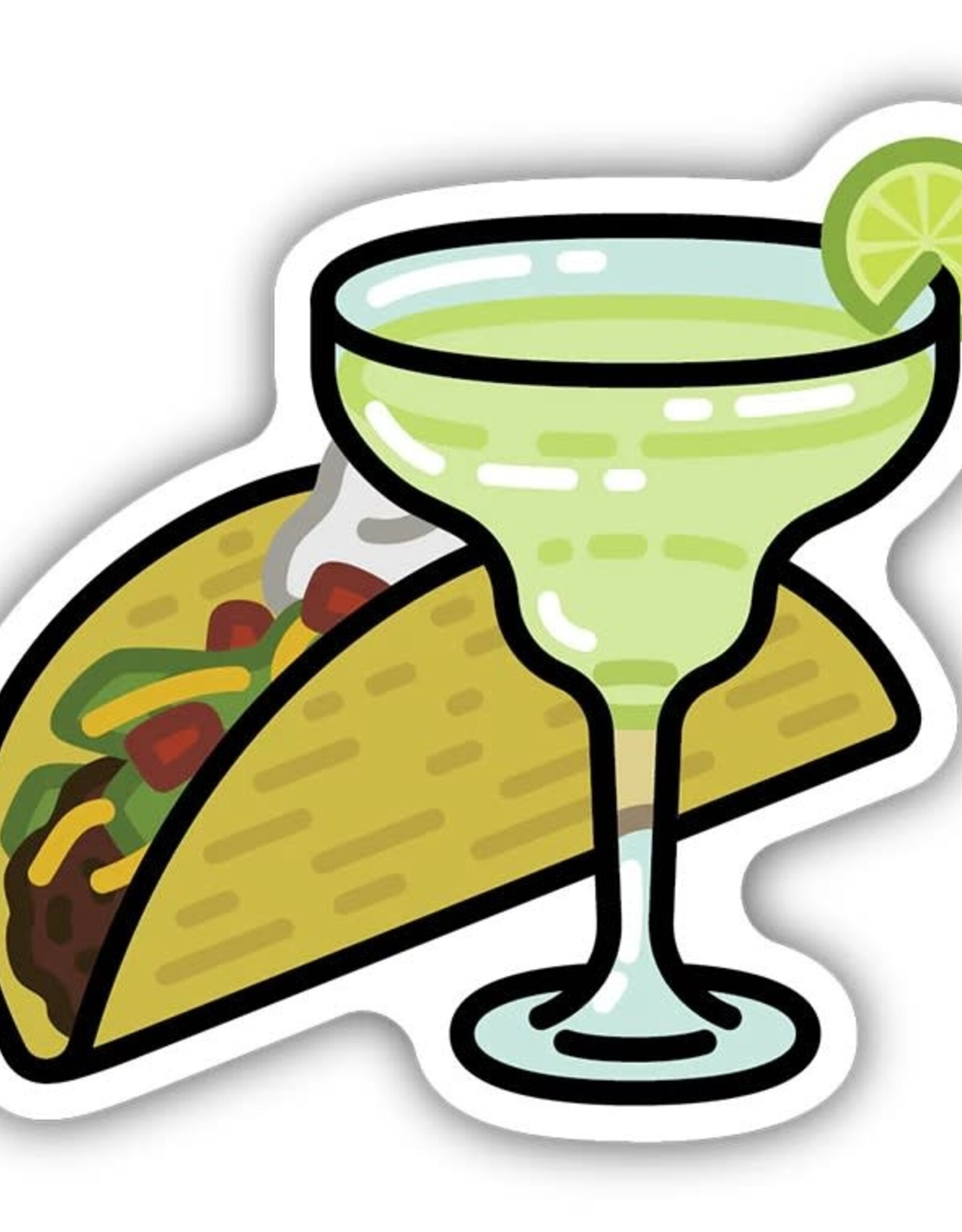 Stickers NW TACO AND MARGARITA | STICKER
