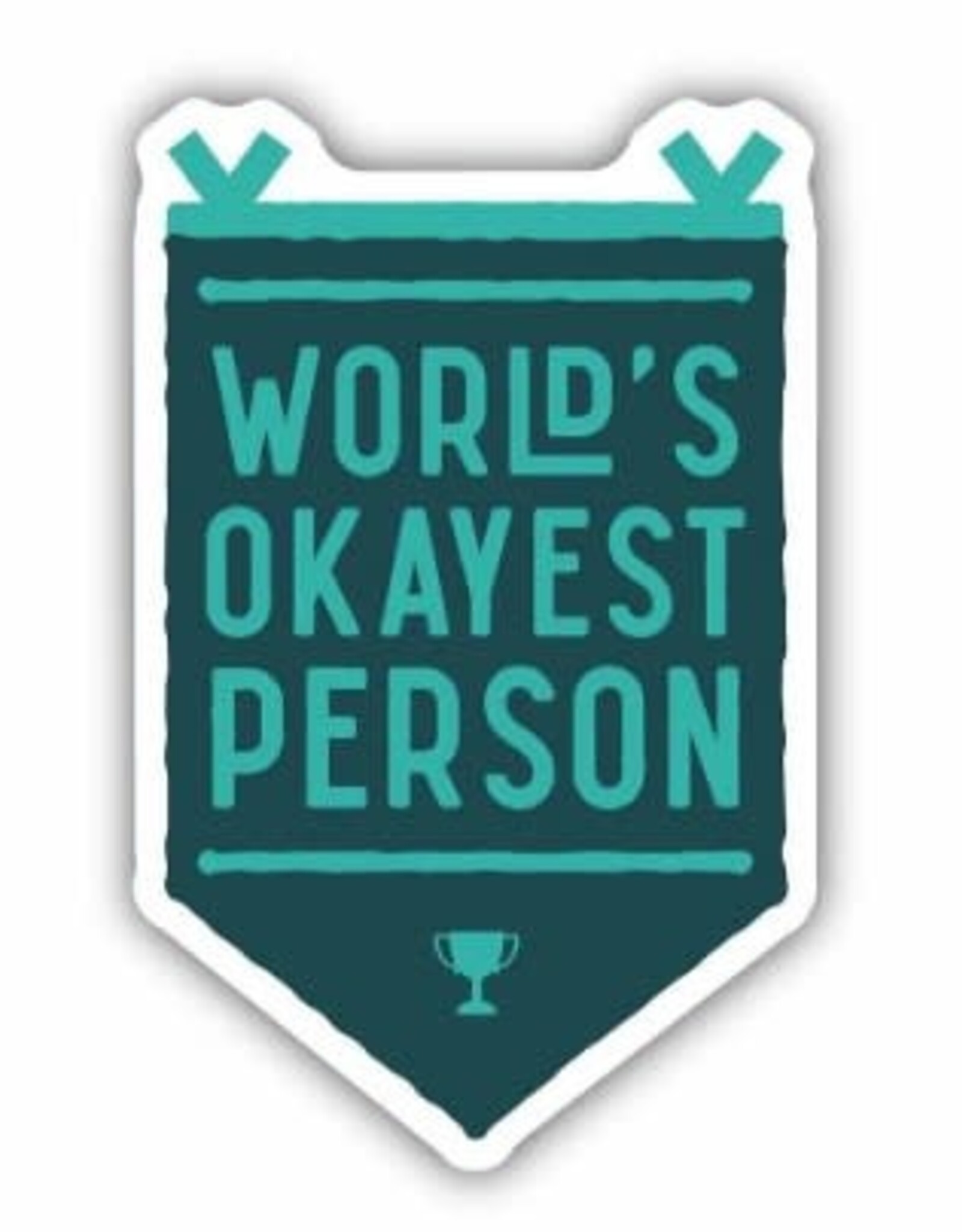 Stickers NW OKAYEST BANNER  STICKER