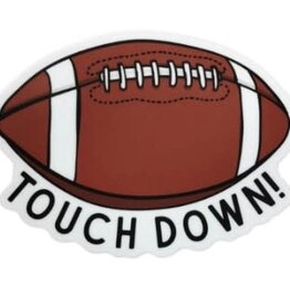 Stickers NW TOUCHDOWN FOOTBALL  STICKER