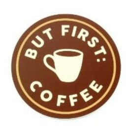 Stickers NW BUT FIRST COFFEE MUG  STICKER