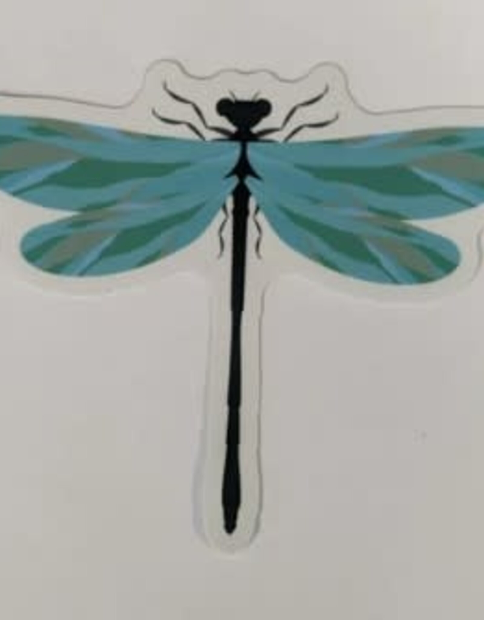 Stickers NW TEAL DRAGONFLY | STICKER