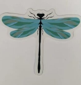 Stickers NW TEAL DRAGONFLY | STICKER