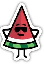 Stickers NW WATERMELON SUNGLASSES  LARGE PRINTED STICKER