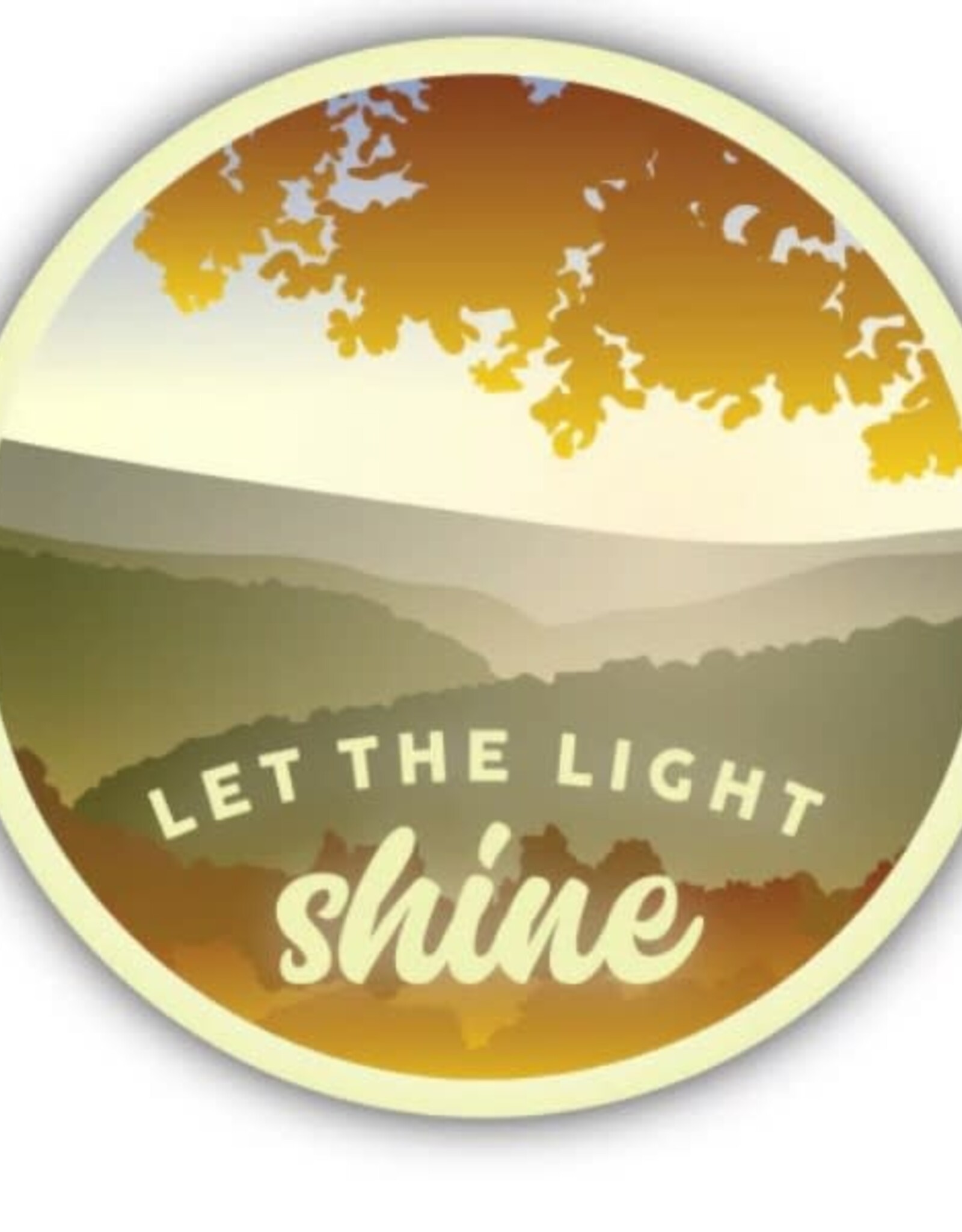 Stickers NW LET THE LIGHT SHINE  STICKER