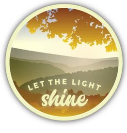 Stickers NW LET THE LIGHT SHINE  STICKER