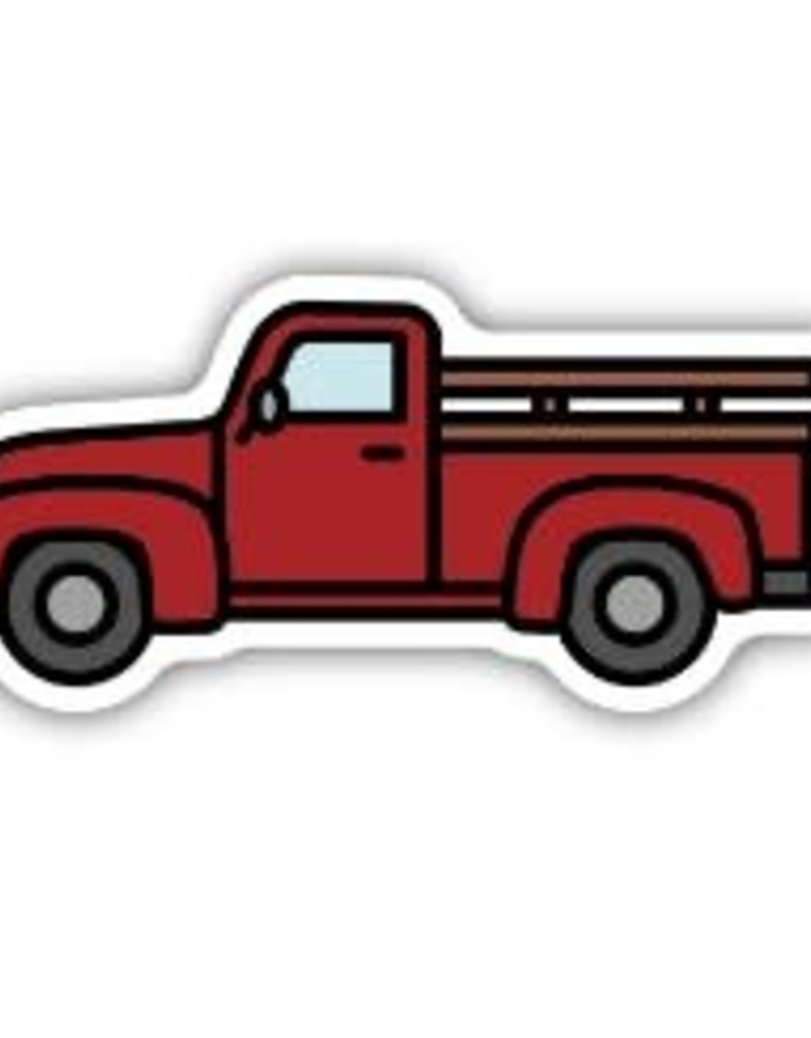 Stickers NW OLD PICKUP  LARGE PRINTED STICKER