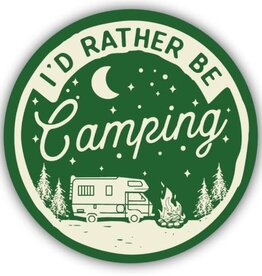 Stickers NW I'd Rather Be Camping Sticker