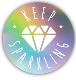 Stickers NW KEEP SPARKLING DIAMOND  STICKER