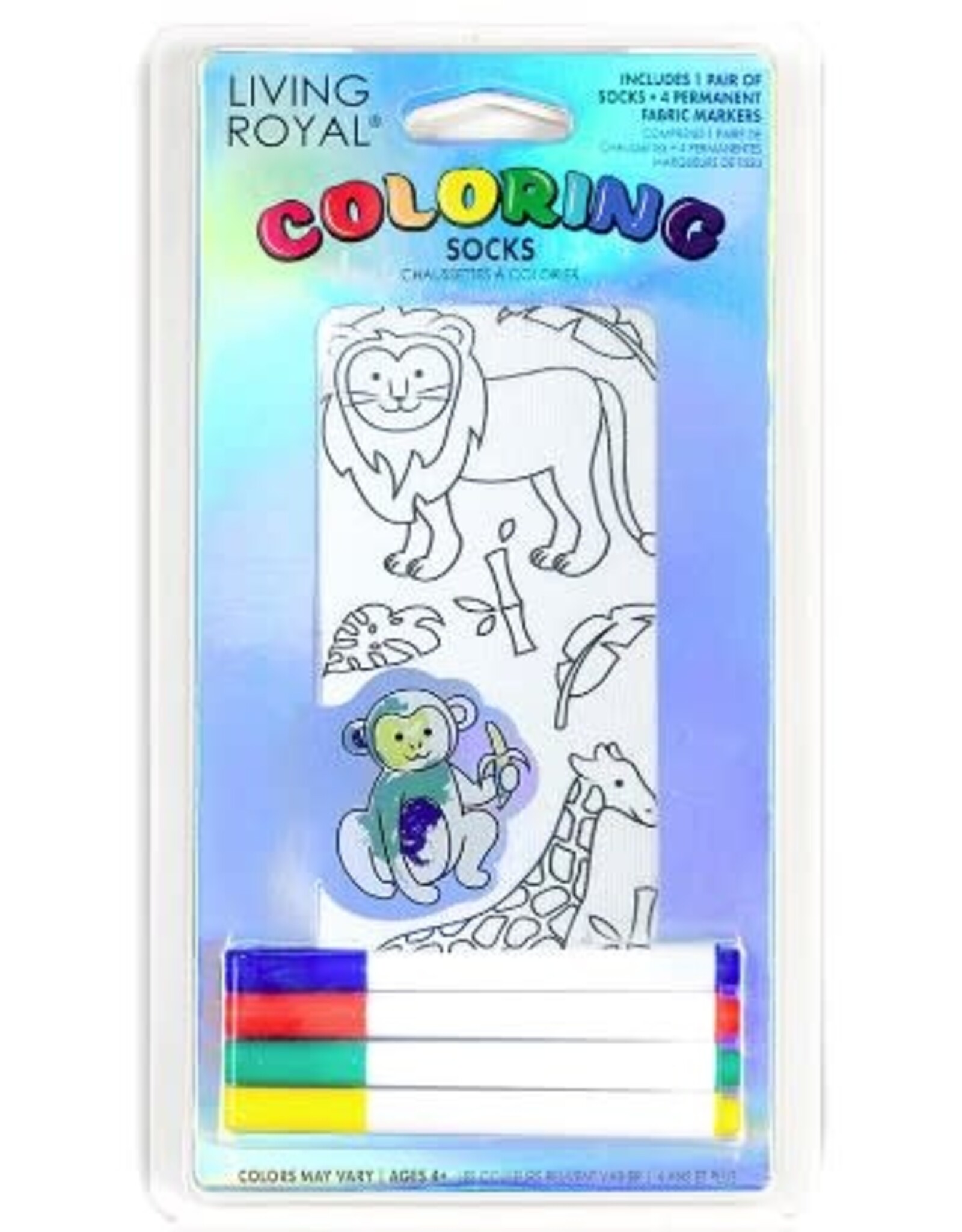 Living Royal ZOO COLORING SOCKS