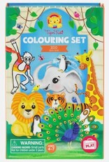 Tiger Tribe Colouring Set - Zoo