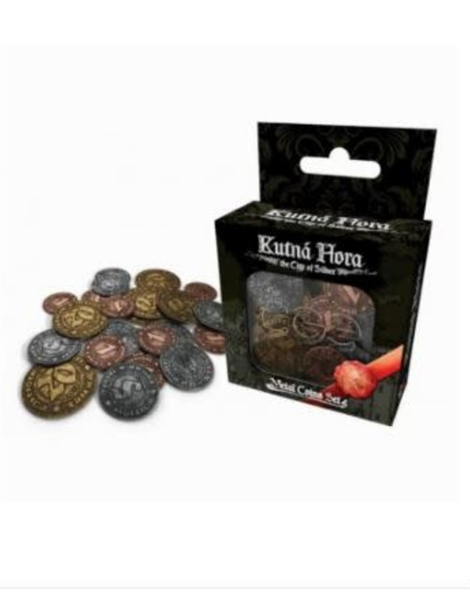 Czech Games Edition Kutna Hora Metal Coins set